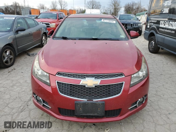 2011 Chevrolet Cruze LTZ with VIN 1G1PH5S97B7179964, listed as a Copart auction lot 52368705 with 147,740 mi miles and Non Repairable. Bid and sale history available at DreamBid. Image 5.
