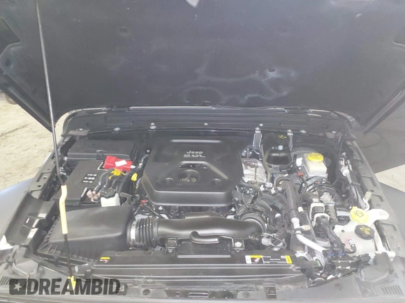 2021 Jeep Wrangler Unlimited Sport S with VIN 1C4HJXDN8MW744768, listed as a IAAI auction lot 41894327 with 47,826 mi miles and . Bid and sale history available at DreamBid. Image 10.