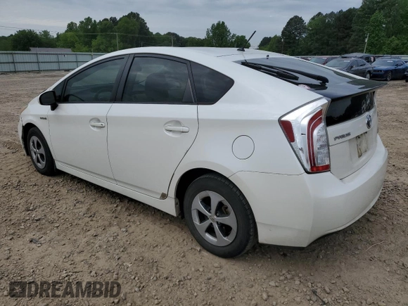 2012 Toyota Prius One with VIN JTDKN3DUXC5493783, listed as a Copart auction lot 54357425 with 176,406 mi miles and Clean Title. Bid and sale history available at DreamBid. Image 2.