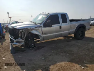 2011 Ford F-250 XL with VIN 1FT7X2BT1BEC73323, listed as a Copart auction lot 58980185 with 197,992 mi miles and Salvage title. Bid and sale history available at DreamBid. Image 1.