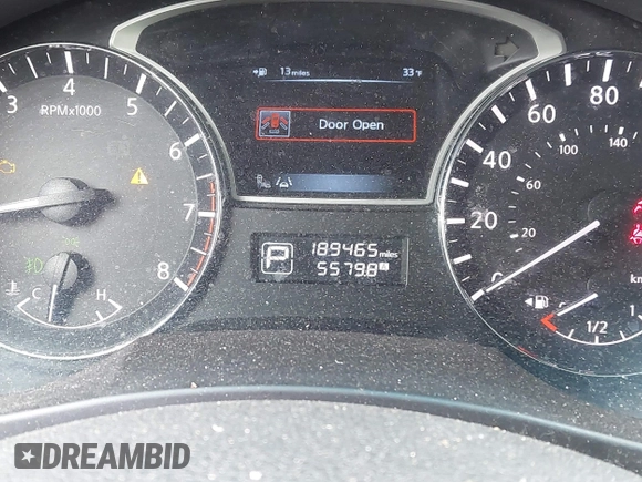 2013 Nissan Altima SV with VIN 1N4AL3AP0DC274396, listed as a IAAI auction lot 41985903 with 189,465 mi miles and . Bid and sale history available at carsss.com. Image 7.