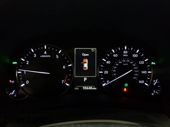 2016 Lexus GS 350 with VIN JTHCZ1BL4GA004135, listed as a Copart auction lot 71050204 with 95,648 mi miles and Salvage Title. Bid and sale history available at carsss.com. Image 9.