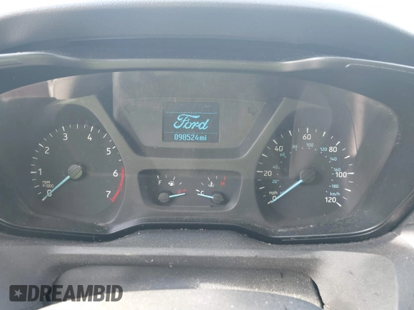 2017 Ford Transit Cargo with VIN 1FTBW3XG9HKA80524, listed as a IAAI auction lot 37520715 with 98,524 mi miles. Bid and sale history available at carsss.com. Image 7.