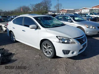 2015 Nissan Sentra SR with VIN 3N1AB7AP5FY311217, listed as a IAAI auction lot 41801308 with 124,266 mi miles and . Bid and sale history available at DreamBid. Image 1.