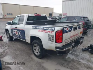 2022 Chevrolet Colorado 2WD Work Truck z VIN 1GCHSBEA4N1234377, wystawiony jako IAAI lot #41854653 z przebiegiem 54 418 mil mil oraz . Historia ofert i sprzedaży dostępna na DreamBid. Obrazek 3.