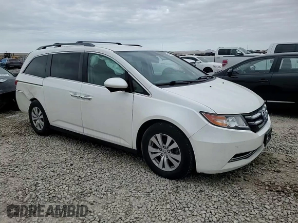 2016 Honda Odyssey SE with VIN 5FNRL5H39GB070652, listed as a Copart auction lot 46358775 with 135,921 mi miles and Salvage Title. Bid and sale history available at DreamBid. Image 11.