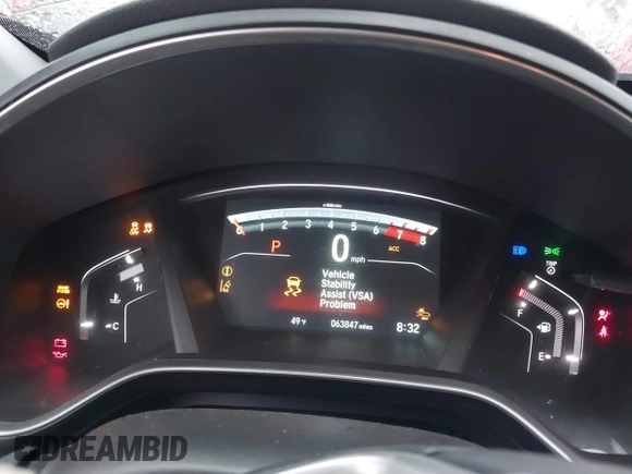 2018 Honda CR-V EX-L with VIN 2HKRW2H88JH601768, listed as a IAAI auction lot 41864236 with 63,847 mi miles. Bid and sale history available at carsss.com. Image 7.