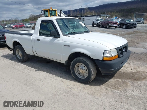2000 Ford Ranger XL with VIN 1FTYR10C6YTA27626, listed as a IAAI auction lot 41985158 with 70,352 mi miles. Bid and sale history available at carsss.com. Image 1.