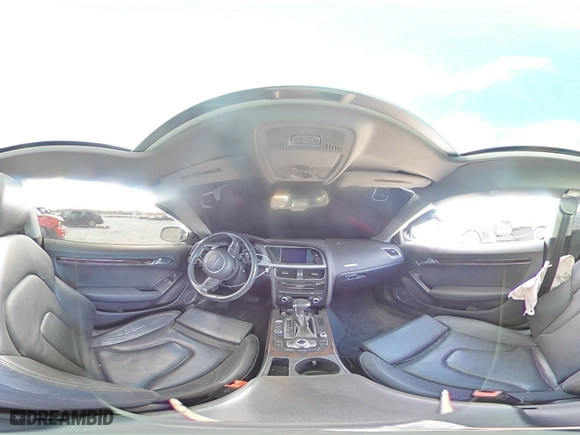 2016 Audi A5 Premium Plus with VIN WAUM2AFR8GA023616, listed as a Copart auction lot 82304913 with 37,358 mi miles and Salvage Title. Bid and sale history available at carsss.com. Image 12.