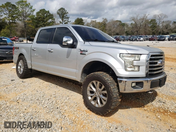 2017 Ford F-150 XL with VIN 1FTEW1EF6HFA20589, listed as a Copart auction lot 49012525 with 188,748 mi miles and Salvage title. Bid and sale history available at DreamBid. Image 4.