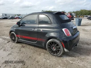 2013 FIAT 500 Abarth with VIN 3C3CFFJH5DT664746, listed as a Copart auction lot 79467384 with 84,548 mi miles and Salvage Title. Bid and sale history available at carsss.com. Image 2.