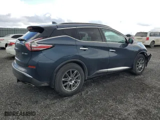 2017 Nissan Murano SL with VIN 5N1AZ2MH2HN132905, listed as a Copart auction lot 50767955 with 173,086 mi miles and Clean Title. Bid and sale history available at carsss.com. Image 3.