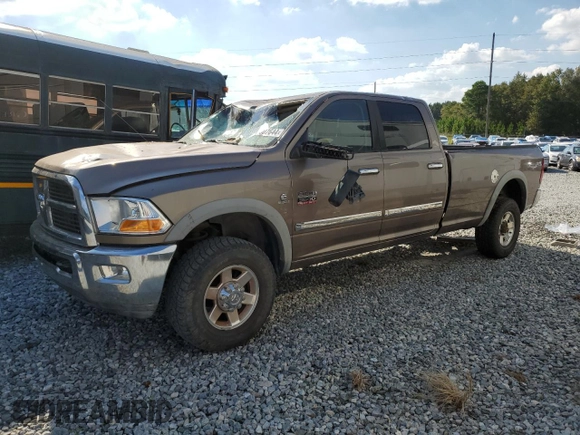 2010 Dodge Ram 3500 SLT with VIN 3D73Y3CL9AG166727, listed as a Copart auction lot 74807644 with 246,652 mi miles and Salvage Title. Bid and sale history available at carsss.com. Image 1.