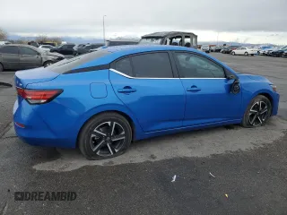 2024 Nissan Sentra SV with VIN 3N1AB8CV9RY220182, listed as a Copart auction lot 48985185 with 37,616 mi miles and Salvage Title. Bid and sale history available at DreamBid. Image 3.