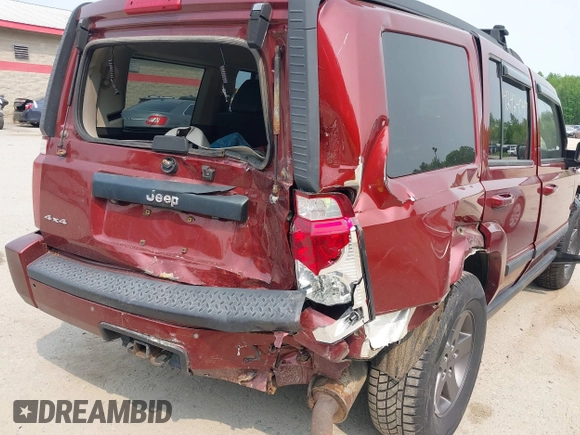 2008 Jeep Commander Sport with VIN 1J8HG48N98C203848, listed as a IAAI auction lot 42424047 with 119,272 mi miles and . Bid and sale history available at DreamBid. Image 6.