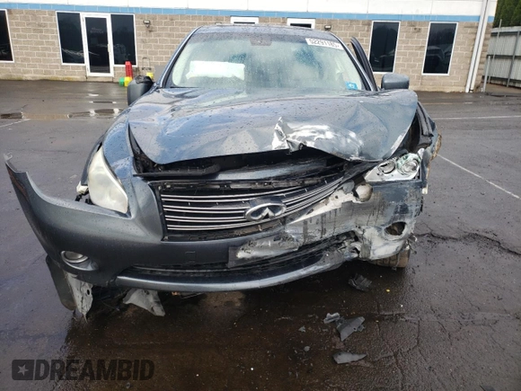 2012 Infiniti M37 with VIN JN1BY1AR1CM396587, listed as a Copart auction lot 52291185 with 145,794 mi miles and Salvage Title. Bid and sale history available at carsss.com. Image 5.