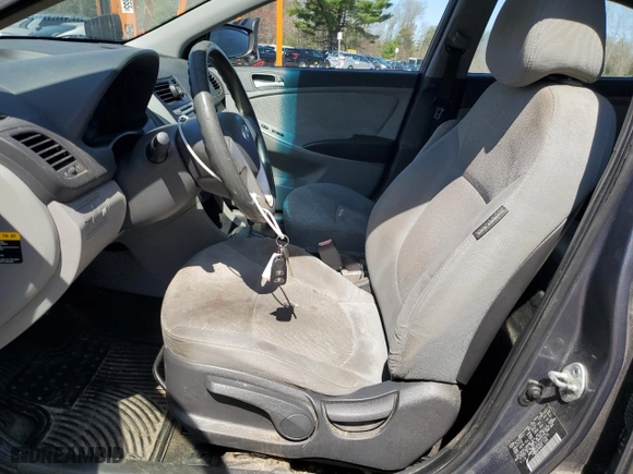2013 Hyundai Accent GLS with VIN KMHCT4AE6DU310475, listed as a Copart auction lot 53751415 with 240,883 mi miles and Clean Title. Bid and sale history available at carsss.com. Image 7.
