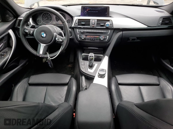 2014 BMW 3 Series 335i with VIN WBA3A9C5XEF477543, listed as a Copart auction lot 54410795 with 67,237 mi miles and Salvage Title. Bid and sale history available at carsss.com. Image 8.