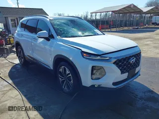 2020 Hyundai Santa Fe Limited with VIN 5NMS5CAA0LH150391, listed as a IAAI auction lot 41651076 with 66,713 mi miles. Bid and sale history available at carsss.com. Image 1.