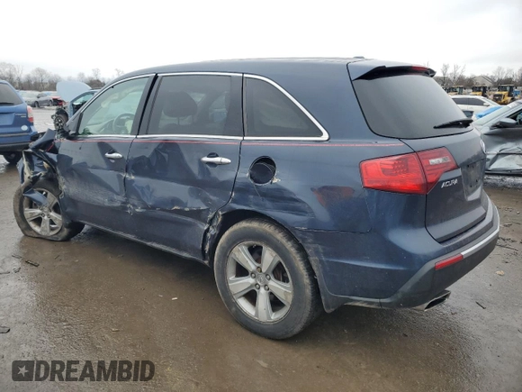 2010 Acura MDX with VIN 2HNYD2H20AH507738, listed as a Copart auction lot 45193715 with 73,130 mi miles and Salvage Title. Bid and sale history available at carsss.com. Image 2.