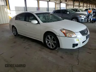 2007 Nissan Maxima 3.5 SE with VIN 1N4BA41E47C863681, listed as a Copart auction lot 75890304 with 113,137 mi miles and Salvage Title. Bid and sale history available at carsss.com. Image 11.
