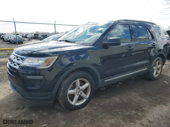 2019 Ford Explorer XLT with VIN 1FM5K7DHXKGA15152, listed as a Copart auction lot 41764385 with 228,666 mi miles and Clean Title. Bid and sale history available at carsss.com. Image 1.