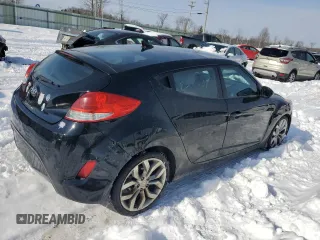 2012 Hyundai Veloster w/Gray Int with VIN KMHTC6AD1CU053050, listed as a Copart auction lot 44810925 with 152,962 mi miles and Clean title. Bid and sale history available at DreamBid. Image 3.