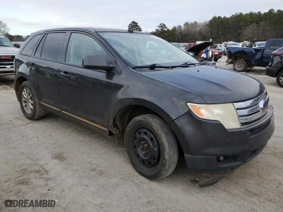 2007 Ford Edge SEL PLUS with VIN 2FMDK39C87BB68807, listed as a Copart auction lot 45784195 with 236,807 mi miles and Salvage Title. Bid and sale history available at carsss.com. Image 4.