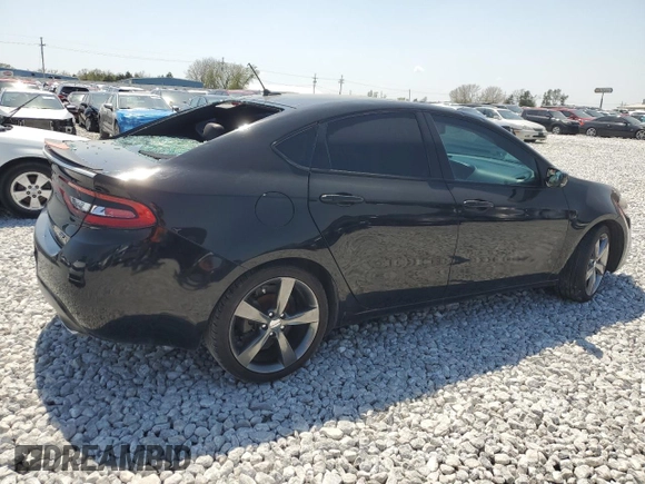 2014 Dodge Dart GT with VIN 1C3CDFEBXED866761, listed as a Copart auction lot 76047754 with 113,311 mi miles and Salvage title. Bid and sale history available at DreamBid. Image 3.