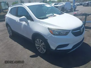 2017 Buick Encore Preferred z VIN KL4CJASB4HB160519, wystawiony jako IAAI lot #42494323 z przebiegiem 90 211 mil mil oraz . Historia ofert i sprzedaży dostępna na DreamBid. Obrazek 1.