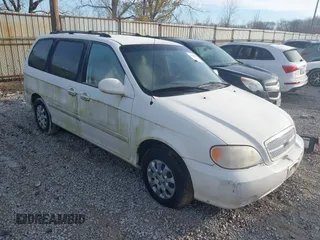 2005 Kia Sedona LX with VIN KNDUP132556755679, listed as a IAAI auction lot 41462364 with 79,031 mi miles. Bid and sale history available at carsss.com. Image 1.