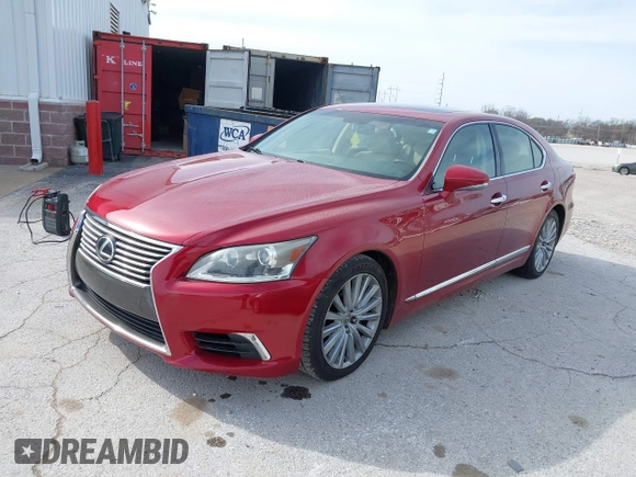 2013 Lexus LS 460 with VIN JTHBL5EF5D5121592, listed as a IAAI auction lot 41821080 with 169,055 mi miles and . Bid and sale history available at DreamBid. Image 17.
