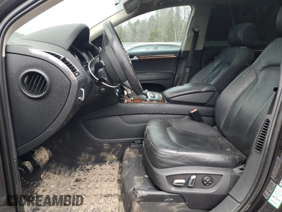 2014 Audi Q7 with VIN WA1VGCFE4ED019313, listed as a Copart auction lot 46291515 with Not provided miles and Salvage title. Bid and sale history available at DreamBid. Image 7.