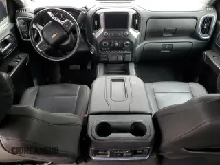 2021 Chevrolet Silverado 1500 LTZ with VIN 1GCUYGET5MZ135627, listed as a Copart auction lot 46025674 with Not Provided miles and Salvage Title. Bid and sale history available at DreamBid. Image 8.