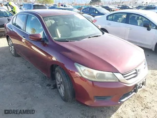 2013 Honda Accord Sdn LX with VIN 1HGCR2F37DA283546, listed as a IAAI auction lot 41899324 with 232,656 mi miles. Bid and sale history available at carsss.com. Image 1.