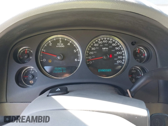 2007 GMC Yukon SLE with VIN 1GKFC13037R177798, listed as a IAAI auction lot 42031747 with 222,204 mi miles and . Bid and sale history available at DreamBid. Image 7.