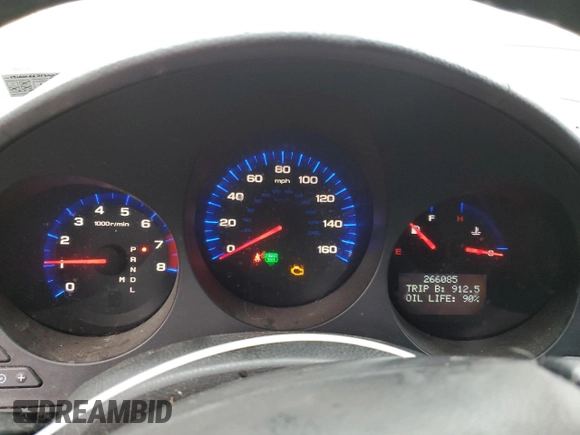 2004 Acura TL with VIN 19UUA66214A052572, listed as a Copart auction lot 51589845 with 266,085 mi miles and Salvage Title. Bid and sale history available at carsss.com. Image 9.