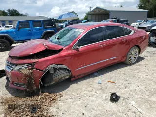 2015 Chevrolet Impala LTZ с VIN 2G1165S33F9116632, выставлен на аукционе Copart как лот 59595795 с пробегом 73 863 миль миль и Списание • Salvage title. История ставок и продаж доступна на DreamBid. Изображение 1.