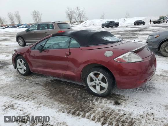 2007 Mitsubishi Eclipse GS with VIN 4A3AL25F47E061575, listed as a Copart auction lot 47517875 with 171,747 mi miles and Salvage Title. Bid and sale history available at DreamBid. Image 2.