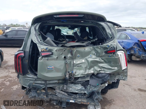 2023 Kia Telluride SX Prestige X-Pro with VIN 5XYP5DGC4PG358441, listed as a IAAI auction lot 41909816 with 19,973 mi miles and . Bid and sale history available at DreamBid. Image 16.