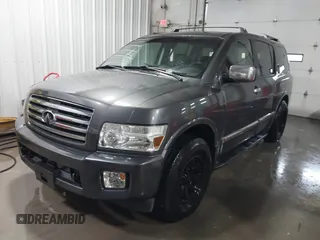 2004 Infiniti QX56 with VIN 5N3AA08C14N812225, listed as a IAAI auction lot 41496326 with 213,916 mi miles. Bid and sale history available at carsss.com. Image 18.