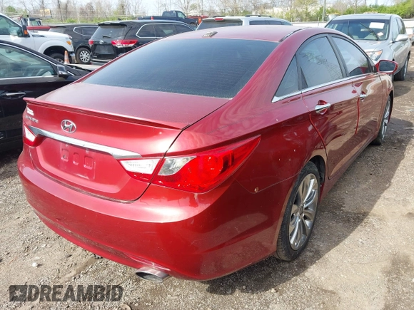 2012 Hyundai Sonata 2.4L Limited PZEV with VIN 5NPEC4AC0CH444533, listed as a IAAI auction lot 42065047 with 162,624 mi miles. Bid and sale history available at carsss.com. Image 4.