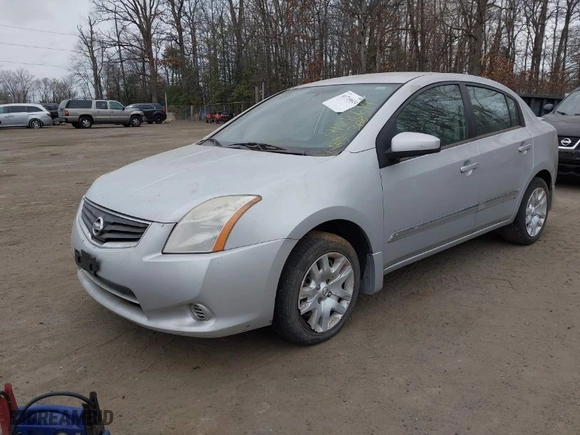 2011 Nissan Sentra 2.0 SR with VIN 3N1AB6AP8BL638471, listed as a IAAI auction lot 41710614 with 106,447 mi miles. Bid and sale history available at carsss.com. Image 2.