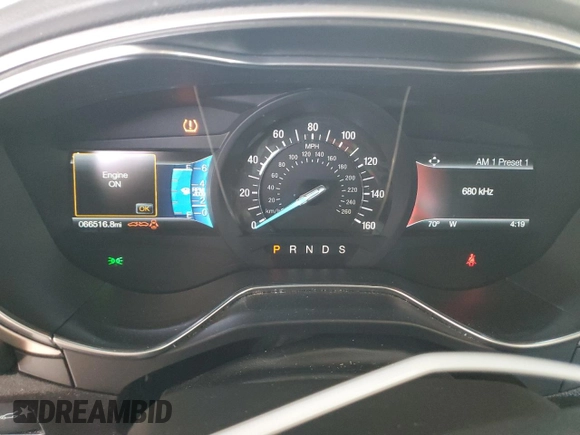 2016 Ford Fusion SE with VIN 3FA6P0H78GR299728, listed as a Copart auction lot 56424055 with 66,516 mi miles and Salvage title. Bid and sale history available at DreamBid. Image 9.