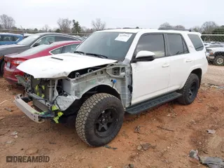 2022 Toyota 4Runner TRD Off Road with VIN JTEPU5JRXN6042348, listed as a IAAI auction lot 41734665 with 55,725 mi miles. Bid and sale history available at carsss.com. Image 2.