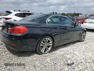 2016 BMW 4 Series 428i with VIN WBA3V7C52G5A25350, listed as a Copart auction lot 50637505 with 122,105 mi miles and Salvage Title. Bid and sale history available at carsss.com. Image 3.
