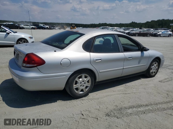 2005 Ford Taurus SE with VIN 1FAFP53U85A272630, listed as a Copart auction lot 61852075 with 196,108 mi miles and Clean title. Bid and sale history available at DreamBid. Image 3.