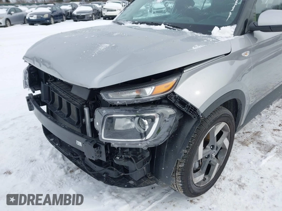 2024 Hyundai Venue Limited with VIN KMHRC8A37RU306393, listed as a IAAI auction lot 41532801 with 11,605 mi miles and . Bid and sale history available at DreamBid. Image 19.