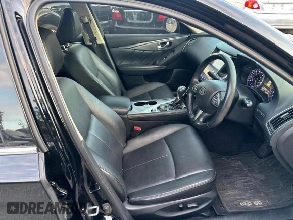 2017 Infiniti Q50 Signature Edition z VIN JN1EV7AR6HM841552, wystawiony jako Copart lot #59060765 z przebiegiem 106 595 mil mil oraz Czysty tytuł • Clean title. Historia ofert i sprzedaży dostępna na DreamBid. Obrazek 5.