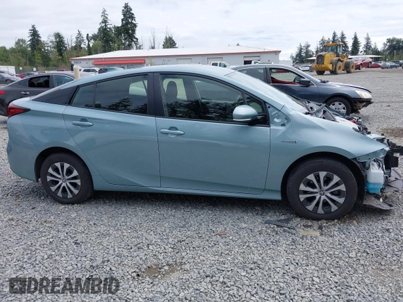 2020 Toyota Prius LE with VIN JTDL9RFU1L3017670, listed as a IAAI auction lot 42694974 with 69,298 mi miles and . Bid and sale history available at DreamBid. Image 14.